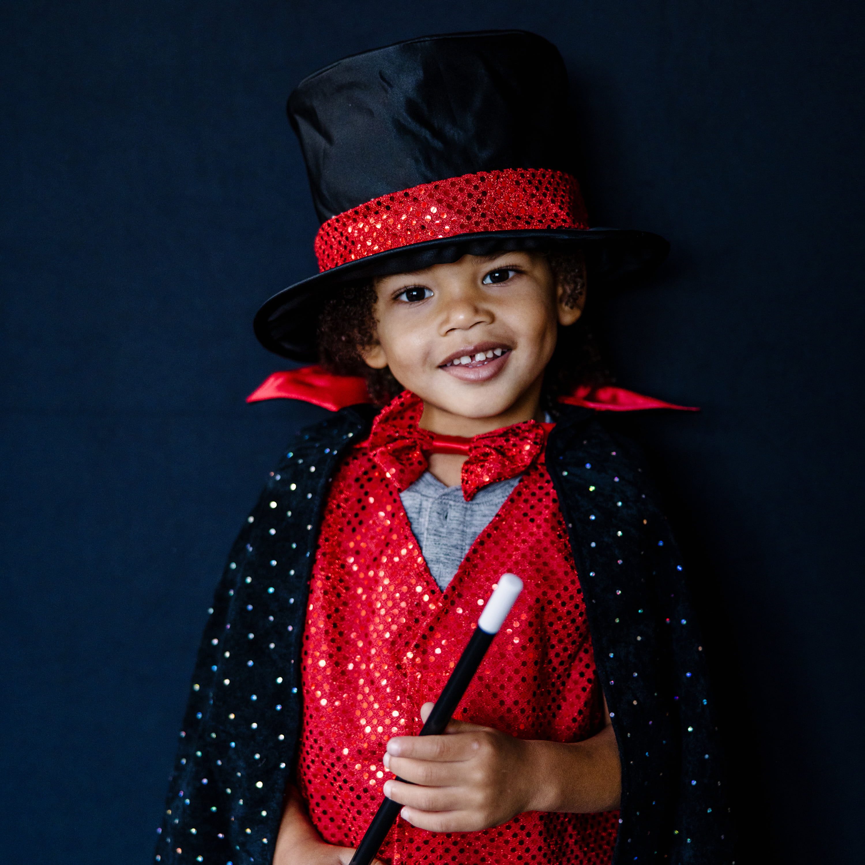 Childrens Melissa and Doug Magician Fancy Dress Costume & Tricks Age 3-6 