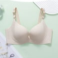 thumbnail image 2 of Bras for Women,Lactation Nursing Bra with Thin Cavity Cups Breathable Push Up Support for Maternity and Postpartum Comfort,Sports Bras for Women,Pink,34, 2 of 3
