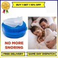 thumbnail image 1 of NHS anti-snoring device anti-snoring mouth guard device sleep aid to stop apnea -GLS, 1 of 5