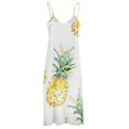 thumbnail image 5 of Lunarable Pineapple Design Sleeveless Dress Woman Fashion Long Dresses Women's Summer Suit Dress 2025, 5 of 7