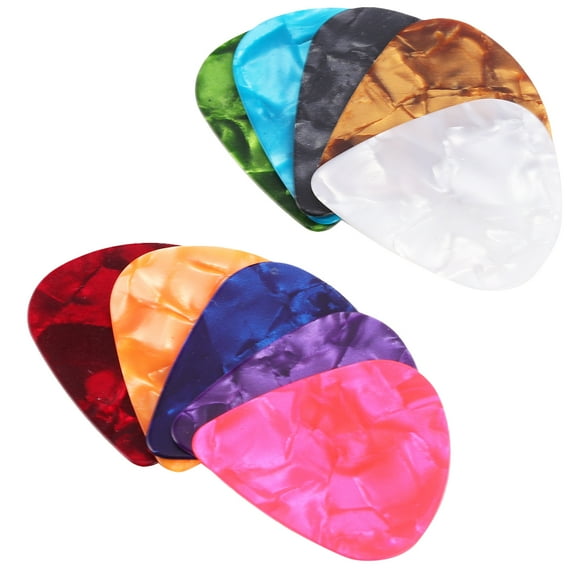 Worgeous 50 Pcs Guitar Pick Picks Child Medium Musical Instrument Material 0.96MM