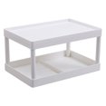thumbnail image 1 of 1Pc Desktop Storage Holder Household Storage Shelf Desktop Organizer (White), 1 of 7