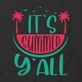 thumbnail image 2 of It's Summer Y'all T-Shirt | Cool Summertime Black Tee Gift, 2 of 5