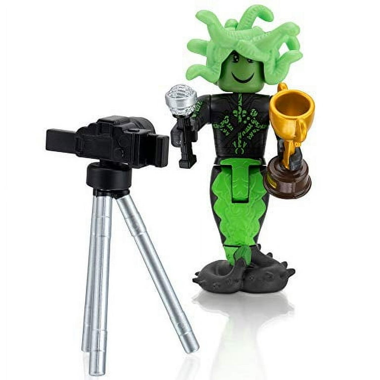 Roblox Avatar Shop Series Collection - Social Medusa Influencer with Selfie  Stick Figure Pack [Includes Exclusive Virtual Item]