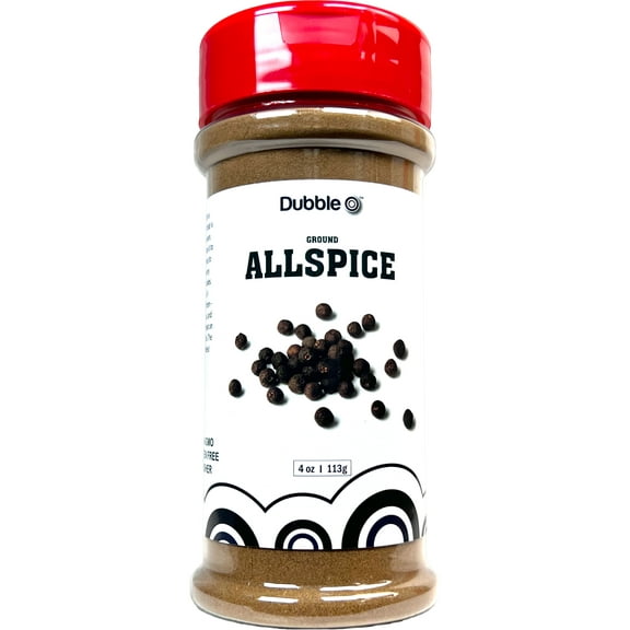 Ground Allspice Powder - 4 oz. - Non GMO, Kosher, Halal, and Gluten Free - Dubble O Brand