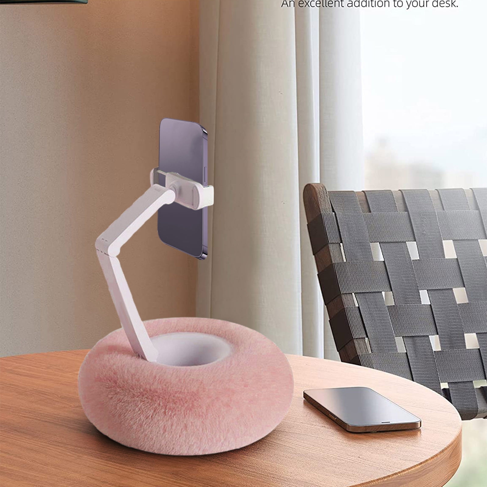 Snuggle Screen Telefoonhouder Met Kussen – Verstelbare Standaard Voor Bed, Bank En Bureau, Geschikt Voor Smartphones En Kleine Tablets (groen)