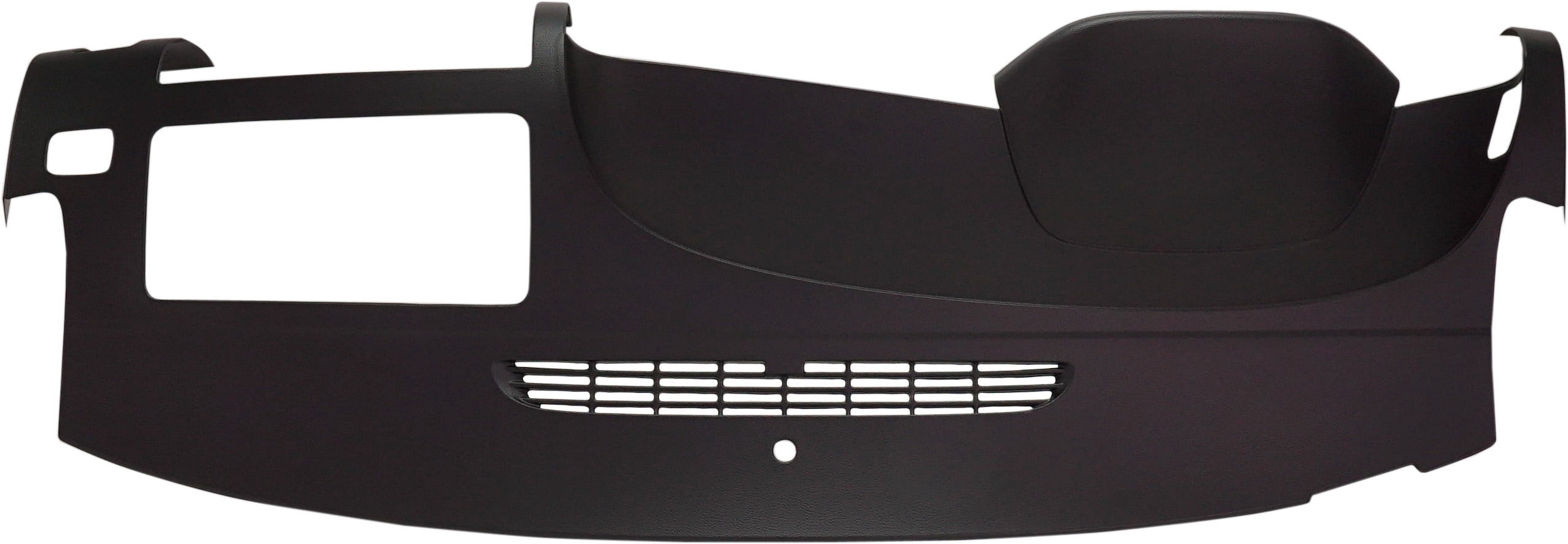 Dash Cover Compatible with 2007-2013 GMC Sierra 1500 Chevrolet Silverado ABS Thermoplastic Black