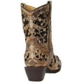 thumbnail image 3 of CORRAL Adult Female Brown Inlay & Embroidery & Studs & Crystals Ankle Boots, Size: 11, Width: M, 3 of 5