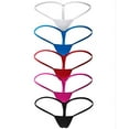 thumbnail image 2 of YUANOU String Confortable en Soie de Lait style Européen et Américain pour Femmes (Rouge) L, 2 of 6