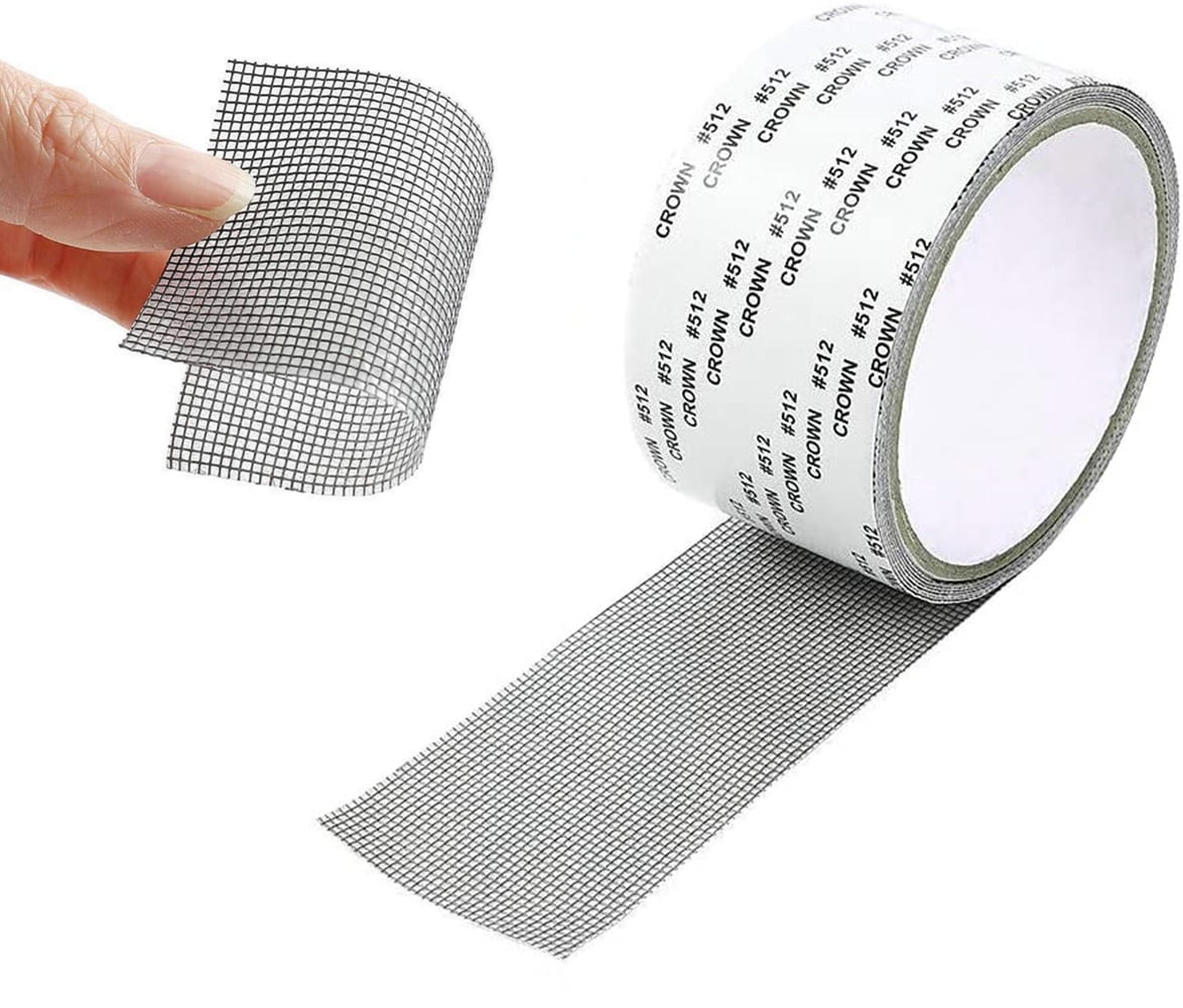 Scheam Window Screen Repair Kit Tape, 2 x 80 inch Strong Adhesive