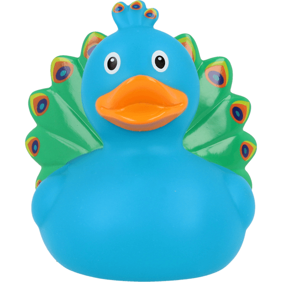 Peacock Rubber Duck