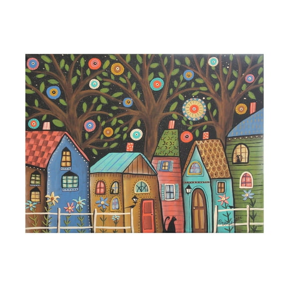 Trademark Fine Art Karla Gerard Starry Night Canvas Wall Art - 14x19