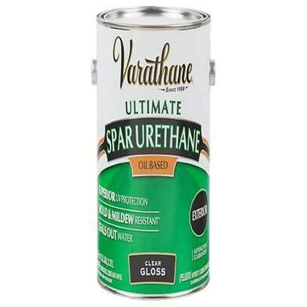 RustOleum 9232 Varathane Outdoor Clear Gloss Oil Based Spar Urethane