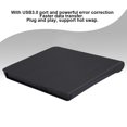 thumbnail image 4 of Portable USB 3.0 External CD Drive Enclosure for 9.5mm CD Drives, Plug and Play, Up to 5Gbps Data Transfer Rate, Compatible with Standard 9.5mm CD ROM HD Stands, 4 of 8