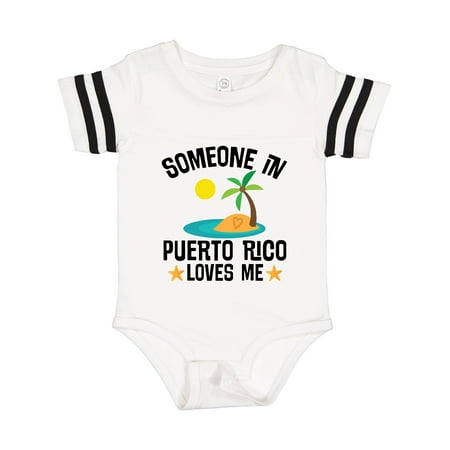 

Inktastic Someone in Puerto Rico Loves Me Gift Baby Boy or Baby Girl Bodysuit