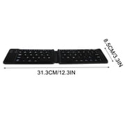 Kiplyki Two-fold Mini Wireless Bluetooth Keyboard For Mobile Phones And Tablets