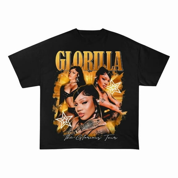 Glorilla Vintage Style 90's Bootleg T-shirt - Retro Gorilla Graphic Tee