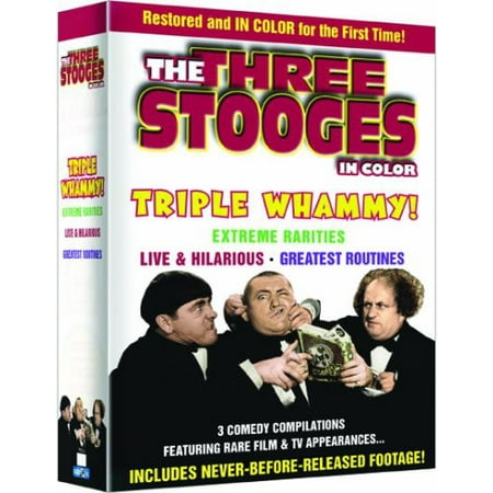 Three Stooges: Triple Whammy (DVD) (The Three Stooges Best Episodes Ever)
