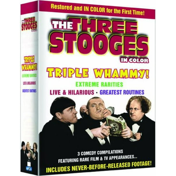 Three Stooges: Triple Whammy (DVD) Three Stooges: Triple Whammy (DVD)