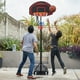 Costway Réglable Enfants Panier de Basket-Ball avec Filet Durable Incassable Backboard Roue – image 2 sur 10