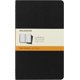 thumbnail image 1 of Cuaderno Moleskine, tapa blanda, tamaño grande, rayado, negro, x3, 1 of 5