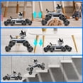 thumbnail image 3 of ibellene 8WD Gesture Sensing Stunt RC Cars, Toys Gifts for Kids 6-12 Year Old Boys Girls, 2.4Ghz Remote Control Cars, Cool Lighting with Music, Gray, 3 of 8