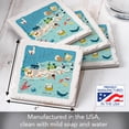 thumbnail image 6 of Thirstystone Long Island Home Tumbled Tile Coaster 4-Pack, 6 of 8