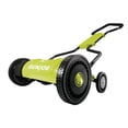 thumbnail image 1 of Sun Joe MJ1800M 18-Inch Quad-Wheel, 5-Position, Razor Sharp Cutting Blade, Silent Push Reel Mower, 1 of 9