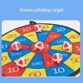 thumbnail image 5 of Toy Sports Double Sided Dart Board Compatible With Kids Target Throw Ball Game C, 5 of 5