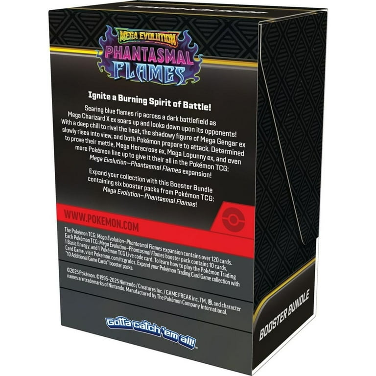 Pokmon Tcg Phantasmal Flames Booster Bundle  Trading Card Game - Walmart .com