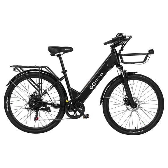 GoPowerBike GoVelo Ebike with 20 mph Max Speed & 500W Motor