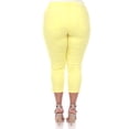 thumbnail image 4 of White Mark Jeans Capri pour Femmes Grande Taille, 4 of 5
