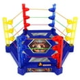 Light Up Wrestle King Champions Wrestling Toy Figure Play Set w/ Lights