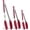 Red, variant on Premium Stainless Steel Locking Kitchen Tongs with Silicon Tips, Set of 2-9" and 12", Classic Blue