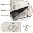 thumbnail image 6 of Beige Flower Branch Round Area Rug 8Ft Washable Large Circle Rugs for Living Room Dorm, Spring Summer Farmhouse Botanical Non-Slip Carpet Floor Mats Indoor Outdoor Carpet Runner Aesthetic Home Decor, 6 of 8