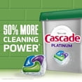 thumbnail image 2 of Cascade Platinum Dishwasher Pods Dishwasher Detergent Dish Detergent Soap Lemon 12 ct - Pack of 1, 2 of 5
