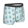 thumbnail image 4 of Uemuo Sea Turtle Pattern Men's Boxer Briefs,Trunk Anti-Chafing,Comfortable, Durable, and Stylish Underwear-Large, 4 of 9
