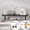 Thickened version - iron frame [black], variant on AMYAD No-Drill Floating Desktop Shelf - Modern Wall-Mounted Organizer for Office, Study, Bedroom - Easy Install, Space Saving, White/Black, 23.6"/31.5"
