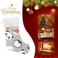 thumbnail image 4 of Coolnut Christmas Stockings Panda Bear Fox Tiger Sheep Penguin Animal Cartoon , 1 Pack 17.7" Xmas Fireplace Santa Socks Christmas Tree Hanging Stockings Decoration for Christmas Holiday Xmas Gift, 4 of 6