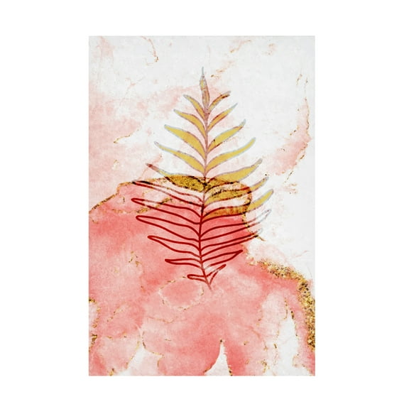 Trademark Fine Art Fadil Roze Oclier Canvas Wall Art