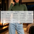 thumbnail image 3 of NominalSnug Womens Fleece Lined Thermal Tops Turtleneck Long Sleeve Shirts Winter Warm Base Layer Top with Thumble Hole, 3 of 8