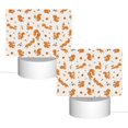 thumbnail image 2 of Hirioo Cute Squirrel Fall for Rectangular Acrylic with Night Light Best Gifts for Lover Girl Mom, Valentine's Day Anniversary Birthday Wedding Present, 2 of 9
