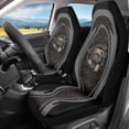 thumbnail image 2 of Uorisanigo Funny Pug Waterproof Front Seat Covers Car Seat Cover for Front Seat Set of 2 Easy to Install and Clean Removable Automotive Accessories Universal Fit Most Cars, 2 of 7