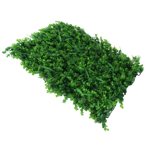 Artificial Plants Grass Wall Panel Grass Backdrop Greenery Wall for Indoor Outdoor Wall Decor Type 4