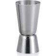 thumbnail image 1 of 25ml 50ml, Stainless Steel Shot Measure Double Jigger Cocktail Drink Spirits Measures, 1 of 5