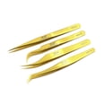 thumbnail image 3 of Pinzas inclinadas para mujeres y hombres – Depilación de garrapatas astillas, facial, de cejas y encarnado – Pinzas quirúrgicas afiladas, de punta puntiaguda Las mejores pinzas de precisión, 3 of 5