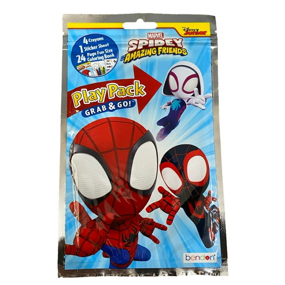 Spider-Man Grab and Go Play Pack Party Favors 1ct