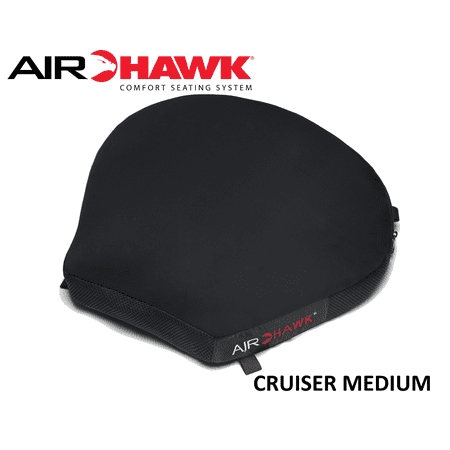Airhawk Cruiser - AIRHAWK MOTORCYCLE CUSHION CRUISER, MEDIUM