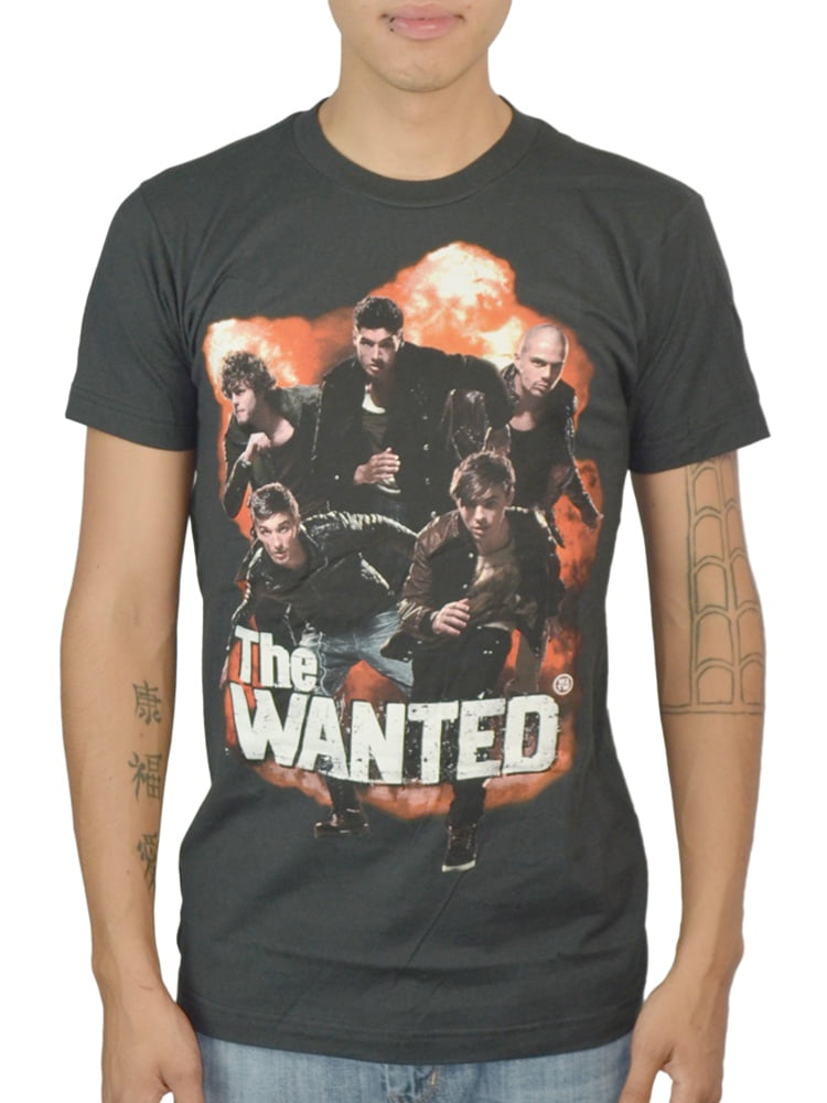 The Wanted - The Wanted Boy Band Espionage Graphic Printed Men's Casual ...