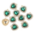 thumbnail image 5 of 10 Pieces Charms Pendants Embellishments Flatback Alloy for Shoes Bags, 5 of 8